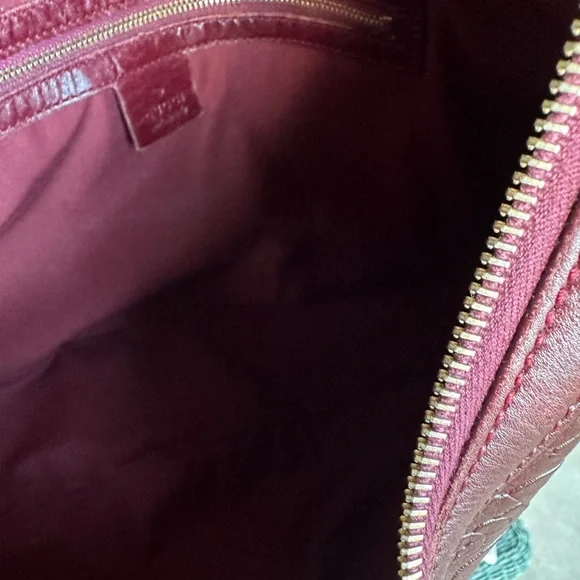 ❤️‍🔥🚫SOLD🚫AUTHENTICATED Bordeaux Gucci horse bit bamboo hobo bag❤️‍🔥 - Picture 12 of 13